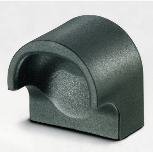 Leschhorn FM-14.022.7035   Finger Muldengriffe B 22,  Polyamid lichtgrau - Leschhorn FM Finger Muldengriffe