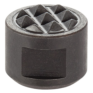 Halder 22620.0010 Gripper rund mit Hartmetalleinsatz, geriffelt Ø 10 x 10 - Grippers rund-quadratisch Gripper - rund - mit Hartmetalleinsatz - geriffelt Durchmesser 10 x 12 rund -Bild 1-