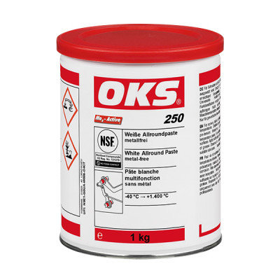 Leschhorn OKS-250-80ML Weiße Allroundpaste, metallfrei, Typ 250, 80ml Tube - OKS 250 - Weisse Allroundpaste - metallfrei-1kg-Dose