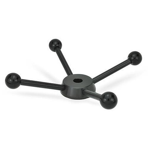 Ganter 213-80-B20 SCHALTKREUZ - GN 213 Schaltkreuze - Stahl-Abbildung