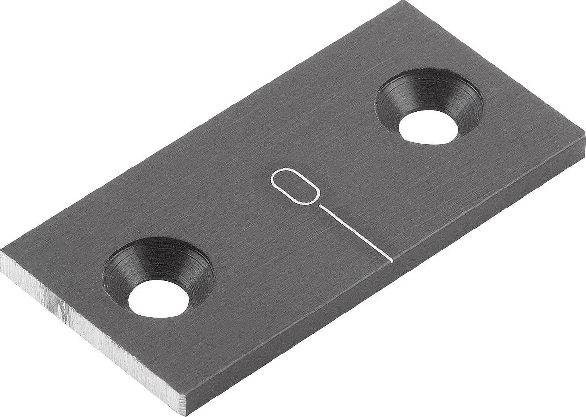Kipp K0757.10 MASSSTAB ALUMINIUM, - K0757-10 MASSSTAB ALUMINIUM