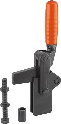 Kipp K0067.0700 SCHNELLSPANNER VERTIKAL, SCHWERE AUSFÜHRUNG, P=700 daN - KIPP K0067 Schnellspanner vertikal schwere Ausfueh