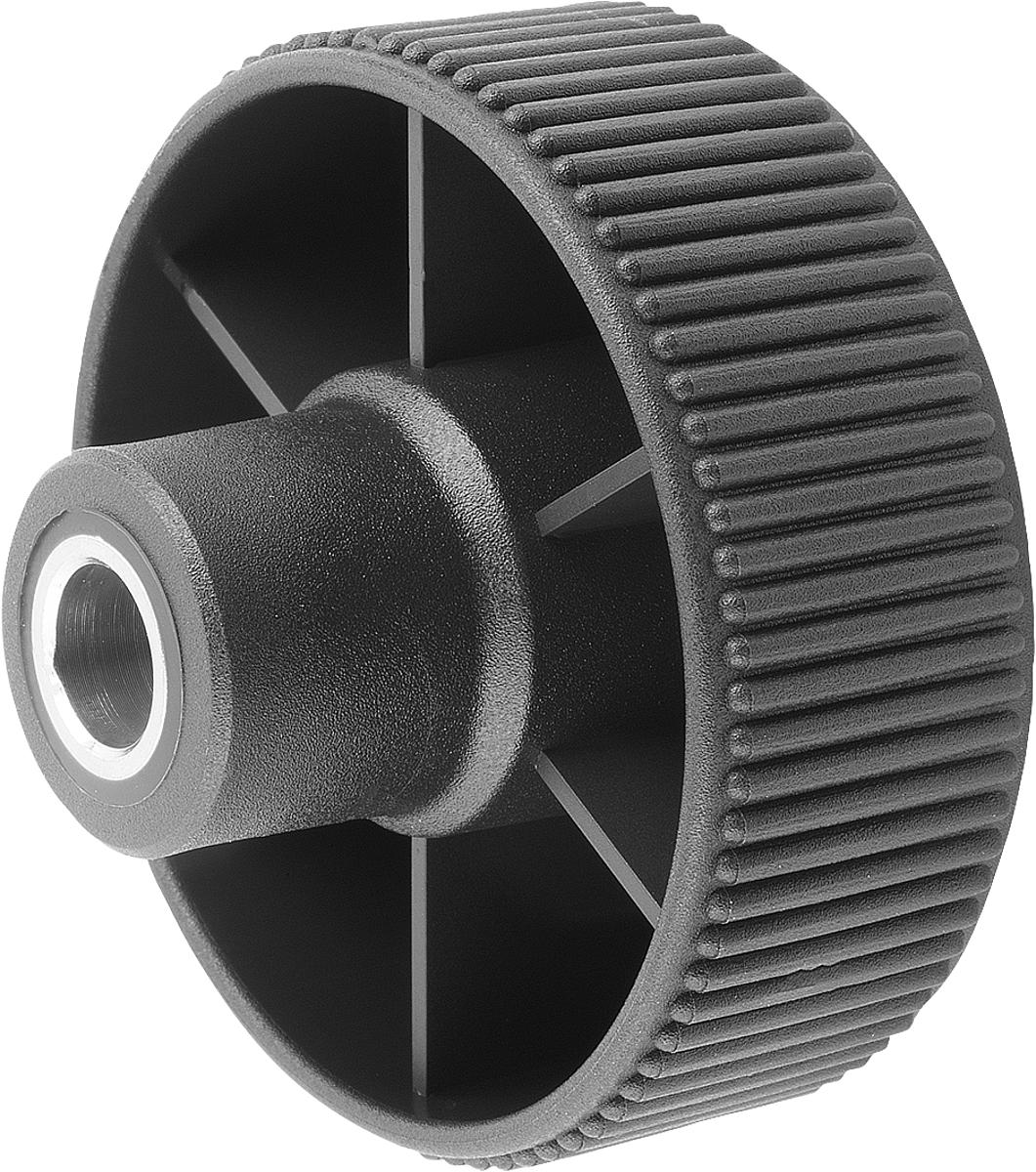 Kipp K0260.42087 NOVO.GRIP RÄNDELRAD  GR.2  FORM H, D=50, D3=8, DECKEL RAPSGELB - K0260-42087 NOVO GRIP RAENDELRAD GR 2 FORM H - D 50 - D3 8 - DECKEL RAPSGELB