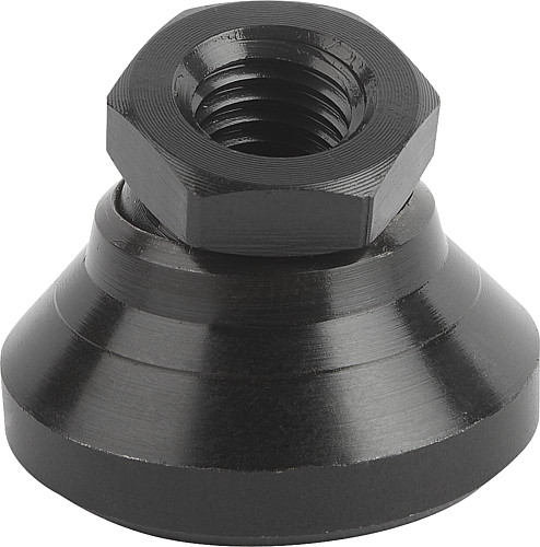 Norelem 07144-120 GELENKTELLER FORM A, D1=M20, D2=60 - Norelem 07144-A-B Gelenkteller Form A und Form B