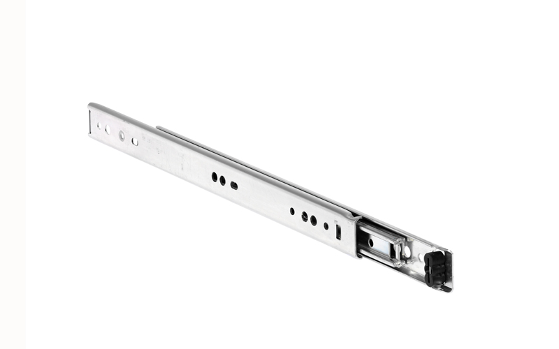 Accuride DZ2642-0020 Teleskopschienen 100% Vollauszug, 12,7x26,3, SL 200,TR 209, 16kg, hell verzinkt - 2642 Accuride Teleskopschiene