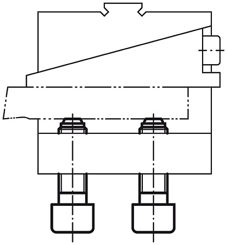 Kipp K0380.10620 KUGELDRUCKSCHRAUBE FORM A, MIT KOPF, D1=M6, L1=20,8 - KIPP K0380 Kugeldruckschrauben mit Kopf