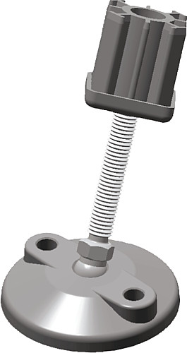 Kipp K0430.103015 GEWINDESTOPFEN, FÜR QUADRATISCHE ROHRE - KIPP K0430 Gewindestopfen fuer quadratische Rohre