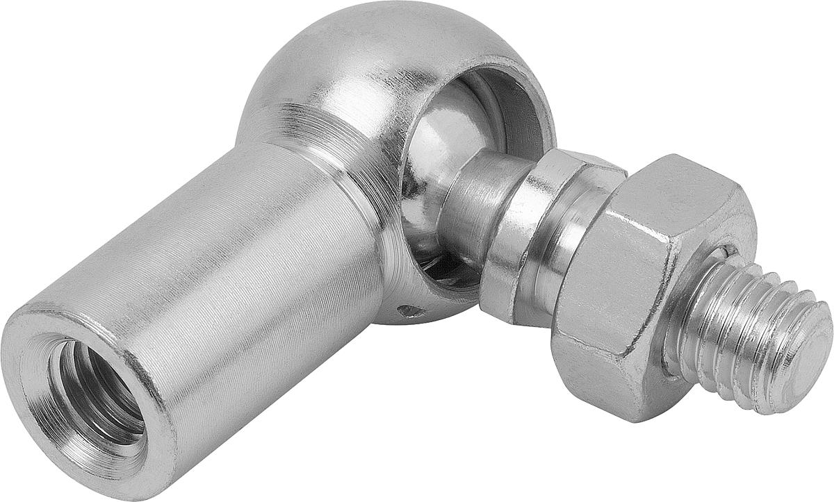 Kipp K0734.1006 WINKELGELENK FORM C, D1=10, D2=M6 - K0734-1006 WINKELGELENK FORM C - D1 10 - D2 M6