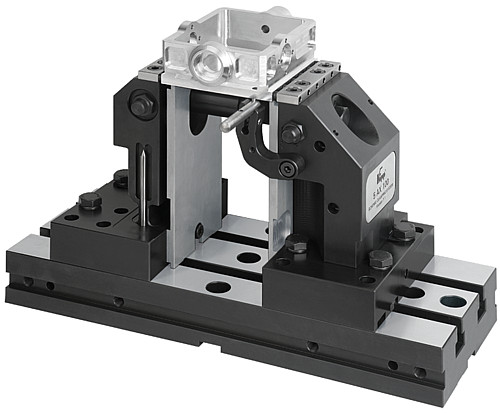 Kipp K0952.14063400 T NUTENPLATTE NUTBREITE 14 / NUTABSTAND 63, Außenmaß 400x158 - KIPP K0952 T Nutenplatte