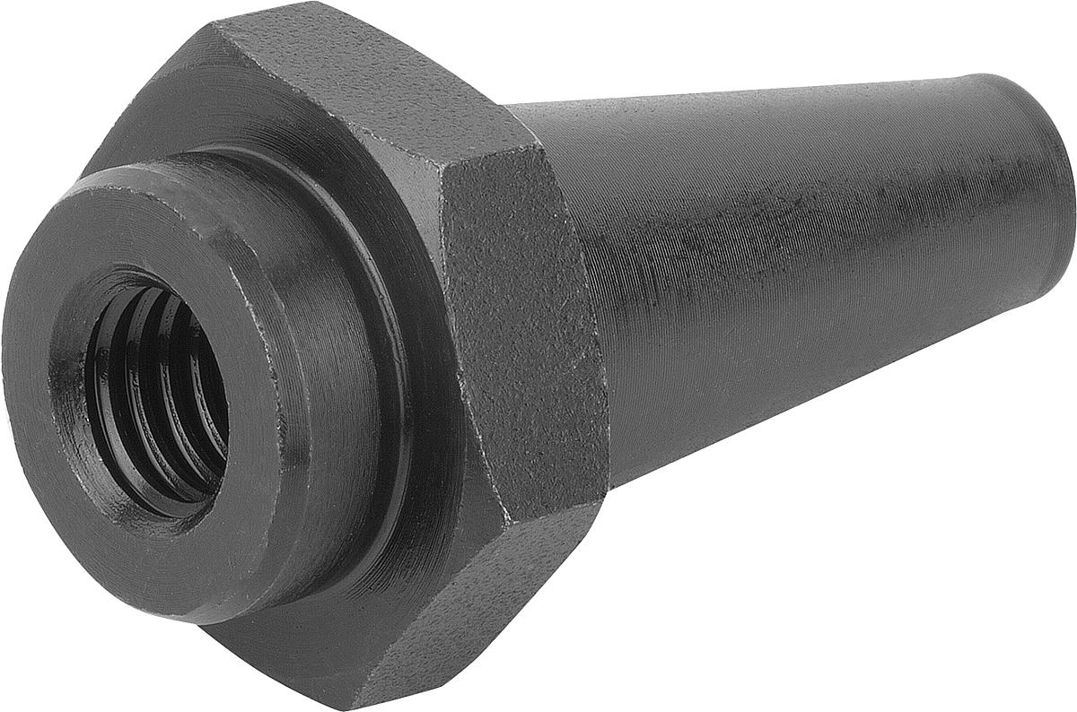 Kipp K0295.106012 AUFLAGEBOLZEN M. POSITIONIERZAPFEN, FORM A, D=M6, H1=12,5 - K0295-106012 AUFLAGEBOLZEN MIT POSITIONIERZAPFEN - FORM A - D M6 - H1 12-5