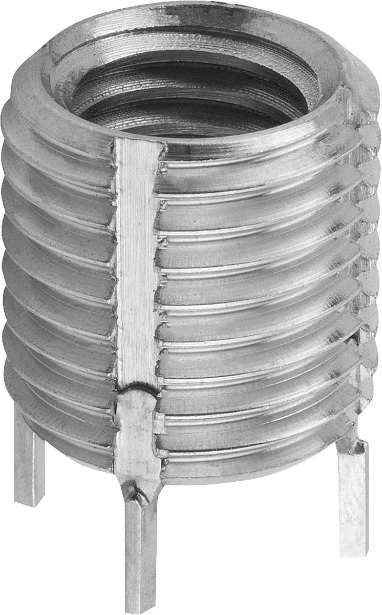Norelem 07660-110X125 GEWINDEEINSATZ                EDELSTAHL, D1=M10X1,25, D2=M14 - 07660-110X125 GEWINDEEINSATZ                EDELSTAHL - D1 M10X1-25 - D2 M14