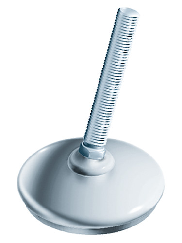 Kipp K0418.1060 TELLER F. GELENKFU? ANTISLIPPLATTE, EDELSTAHL - KIPP K0418 Teller fuer Gelenkfuesse aus Edelstahl