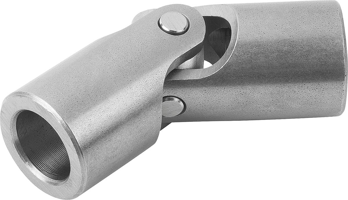 Norelem 23409-08042 Wellengelenke einfach grob Ausführung mit Gleitlager DIN 808, OHNE NUT,  13x8 - 23409-08042 Wellengelenke einfach grob Ausfuehrung mit Gleitlager DIN 808 - OHNE NUT -  13x8