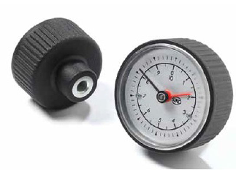 Leschhorn K150 Drehknopf  mit Positionsanzeige  D 72; Indikator 70 mm; d1 10 H7 - Boteco K150 Drehknoepfe mit Positionsanzeige