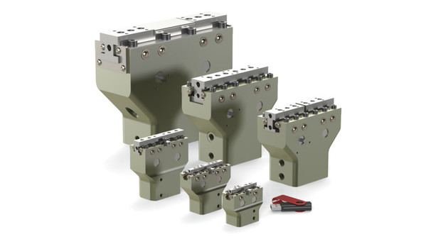 DESTACO RP-100P Backen Präzisions Parallelgreifer mit patentierten Doppel V Kugellagerführung, Größe 100P, zöllig - DESTACO RP-P Backen Praezisions Parallelgreifer mit patentierten Doppel V Kugellagerfuehrung