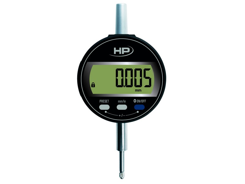 Helios Preisser, 1722 502  DIGI-MET Messuhr  0,01 mm Ablesung, 0,020 mm Genauigkeit - Helios Preisser 1722 1723 1724 DIGI-MET Messuhr