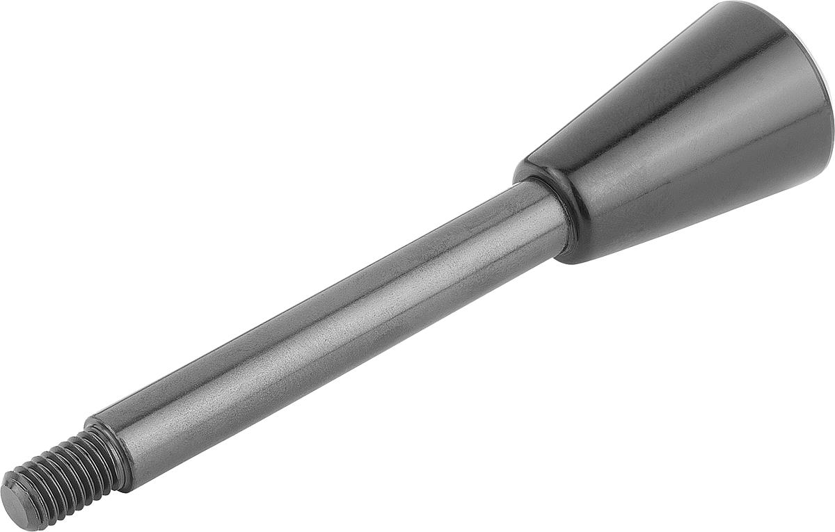 Norelem 06360-414X100 GRIFFSTANGE FORM C, D=14, D1=M12, L=100 - 06360-414X100 GRIFFSTANGE FORM C - D 14 - D1 M12 - L 100