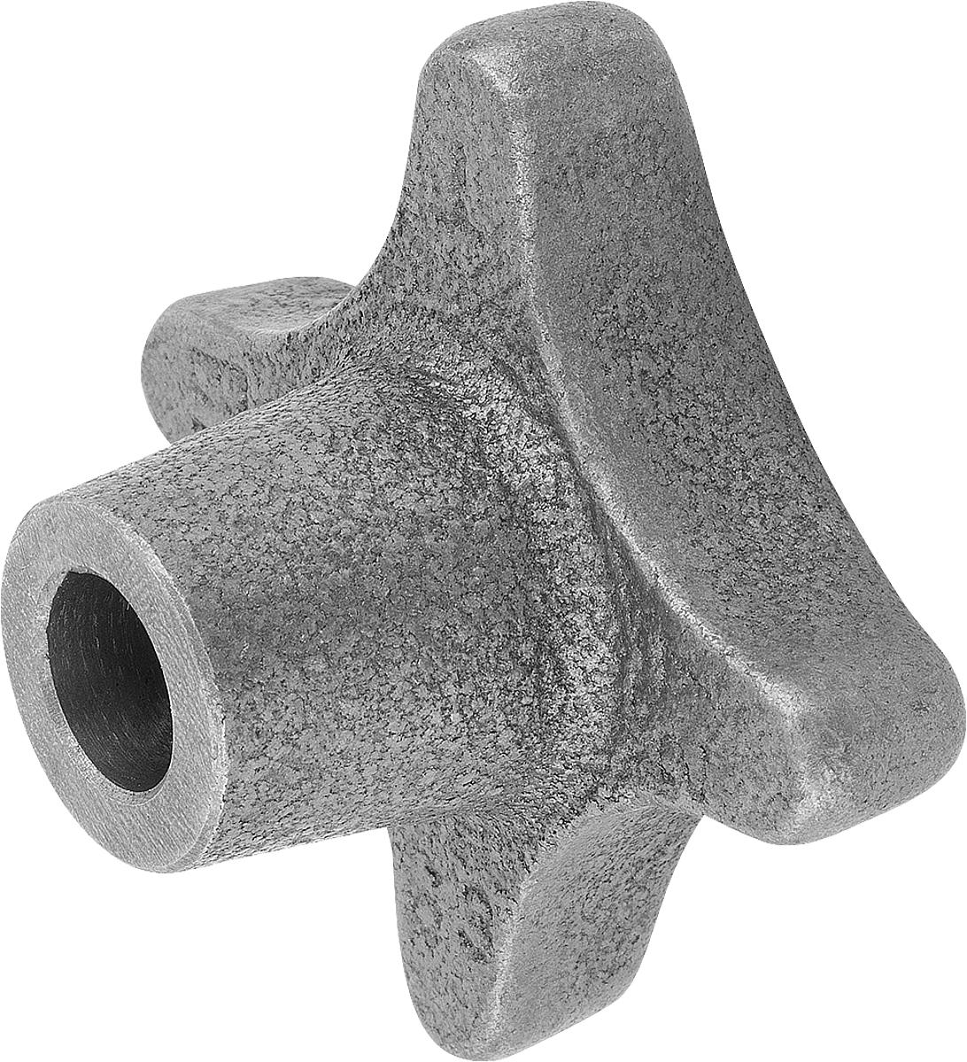 Kipp K0147.206 KREUZGRIFF GG, FORM B, D1=32, D4=6 - K0147-206 KREUZGRIFF GG - FORM B - D1 32 - D4 6