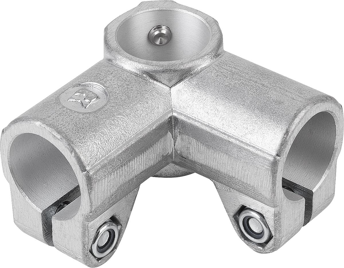 Kipp K0476.550 WINKELKLEMMSTÜCK ALUMINIUMGUSS, A=50,2, B=50,2 - K0476-550 WINKELKLEMMSTUECK ALUMINIUMGUSS - A 50-2 - B 50-2