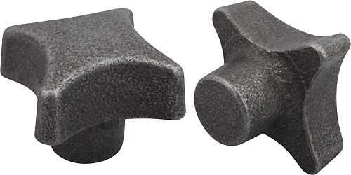Kipp K0147.106 KREUZGRIFF GG, FORM A, D1=32 - KIPP K0147-A Kreuzgriffe DIN 6335 aus Grauguss - Fo
