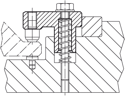 Halder 23370.0053 Spannpratze, 53 - Spannpratzen Spannpratze - 53
