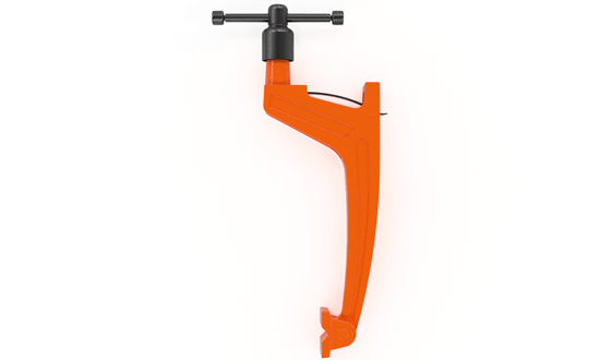 LE71521 T285-2 Spannbacke bewegbar,  für Zahnstangen-Spanner  T 285 CARVER - LE71521 Spannbacke bewegbar fuer Carver Zahnstangenspanner