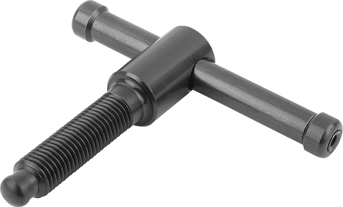 Norelem 06150-210X40 KNEBELSCHRAUBE MIT LOSEM KNEBEL, M10, L1=40 - 06150-210X40 KNEBELSCHRAUBE MIT LOSEM KNEBEL - M10 - L1 40