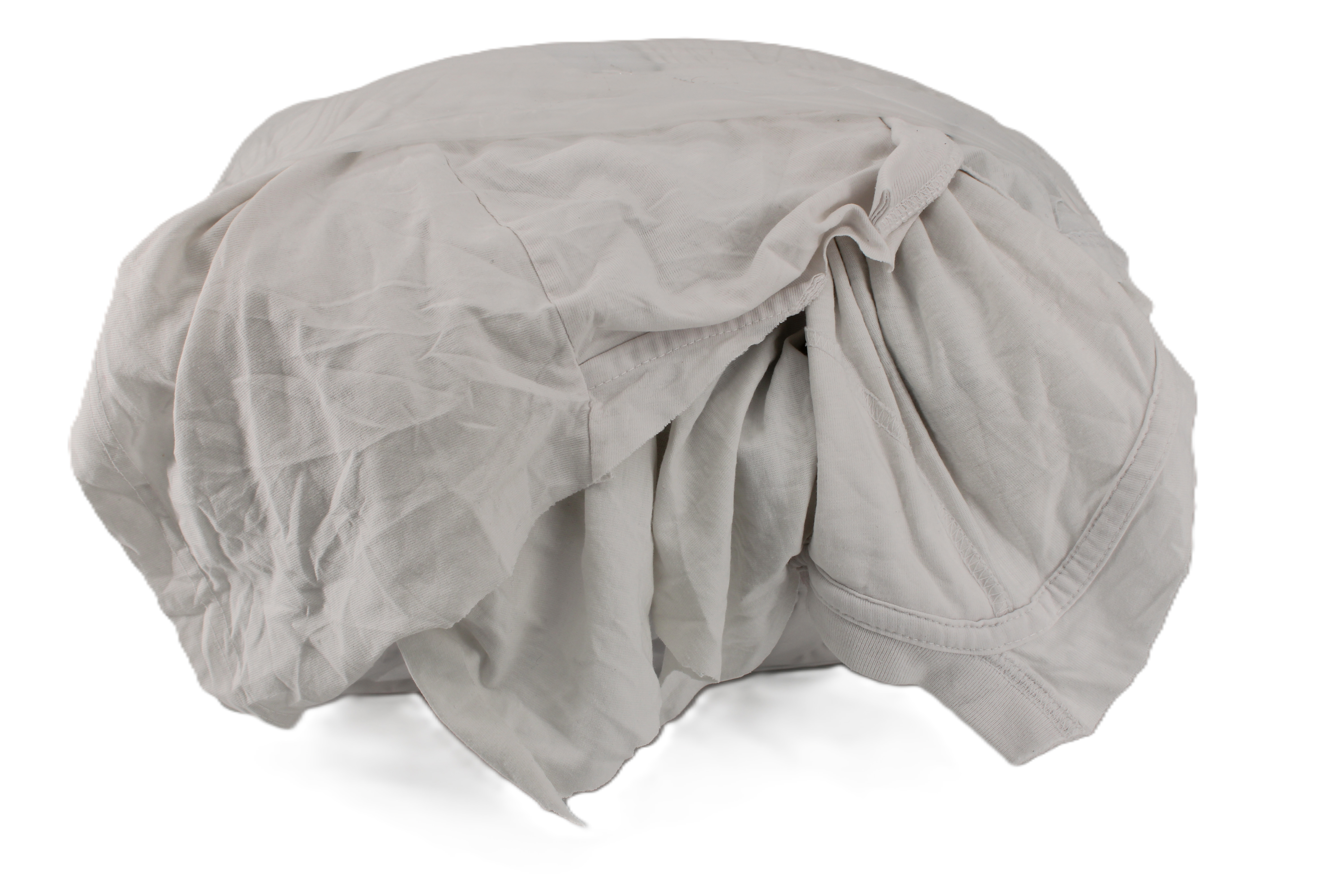 Leschhorn 61650-C03-RW-10KG-TR Industrieputzlappen, DIN 61650, Baumwolle, Trikot, Reinweiß, Reinigungstücher, 10 kg Ballen - industrieputzlappen-baumwolle-trikot-reinweiss-10-kg-ballen-reinigungstuecher
