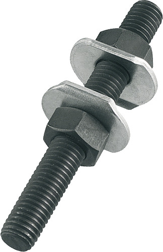 Kipp K0101.05025 ANDRUCKSPINDEL FORM A, M5, L=25 - KIPP K0101-A Andruckspindeln starr - Form A