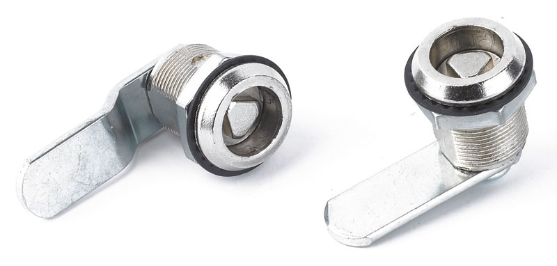 Leschhorn J140 Verriegelungen  Außengewinde M19;  Ohne 6-er Dreikant-Steckschlüssel; L 30; Riegelabstand Qe 25 (Form E) - Boteco J140 Verriegelungen