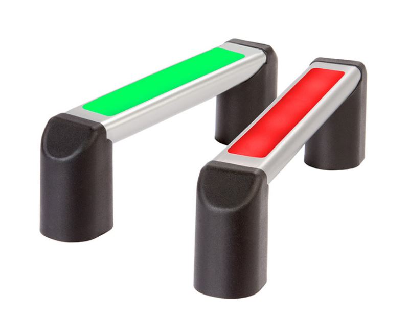 Leschhorn FG12-L06.165.11   Funktionsgriffe A 165 ohne Drucktaster mit LED-Beleuchtung, - Leschhorn FG12 Funktionsgriffe mit LED Beleuchtung - ohne Druckschalter