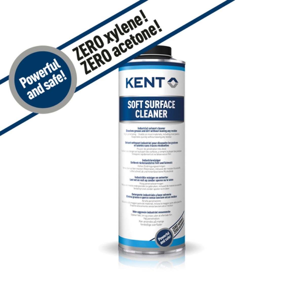 KENT 85709 Soft Surface Cleaner, 1 Liter Dose - 85709 Soft Surface Cleaner, 1 Liter Dose