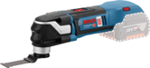 Leschhorn Akku Kreissäge GKS18V-57-G-2x4.0Ah-BOXX Professional, in L-BOXX mit Zubehör-Set (1x Kreissägeblatt, Holz); mit 2x4.0Ah LE71550 Akku und Ladegerät GAL 18V-40 - Akku Multi Cutter