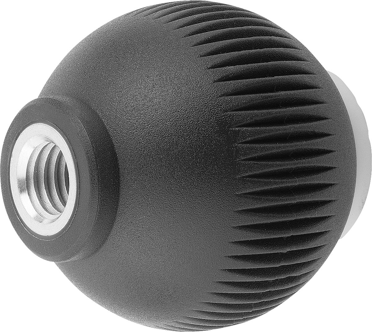 Kipp K0253.4105 NOVO.GRIP GRIFFKUGEL GR.4, D=50, M10, DECKEL LICHTGRAU - K0253-4105 NOVO GRIP GRIFFKUGEL GR 4 - D 50 - M10 - DECKEL LICHTGRAU