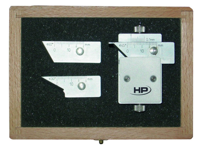 Helios Preisser 0597301  Fasenmessgerät Messbereich 10 mm, Ablesung 0,1 mm - Helios Preisser 0597 Millimeter- Lochlehre