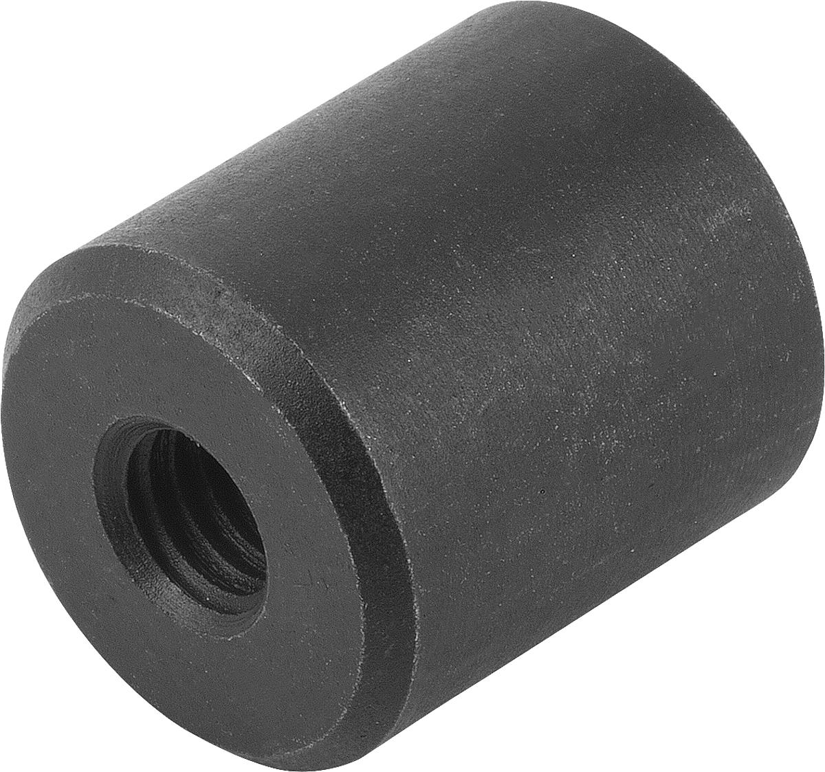 Kipp K0284.305X025 PENDELAUFLAGE FORM F MIT O RING, D3=M5, L=25 - K0284-305X025 PENDELAUFLAGE FORM F MIT O RING - D3 M5 - L 25