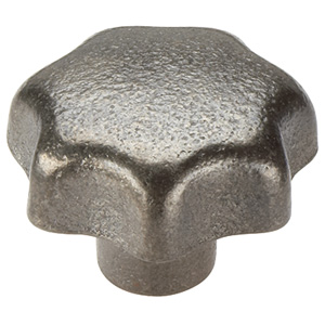 Halder 24650.0480 Sterngriff DIN 6336 Grauguss Ø 80 mit Gewindesackloch, Form E - Sterngriffe Sterngriff DIN 6336 - Grauguss - Durchmesser 40 - Rohteil - Form A Rohteil - Form A -Bild 1-