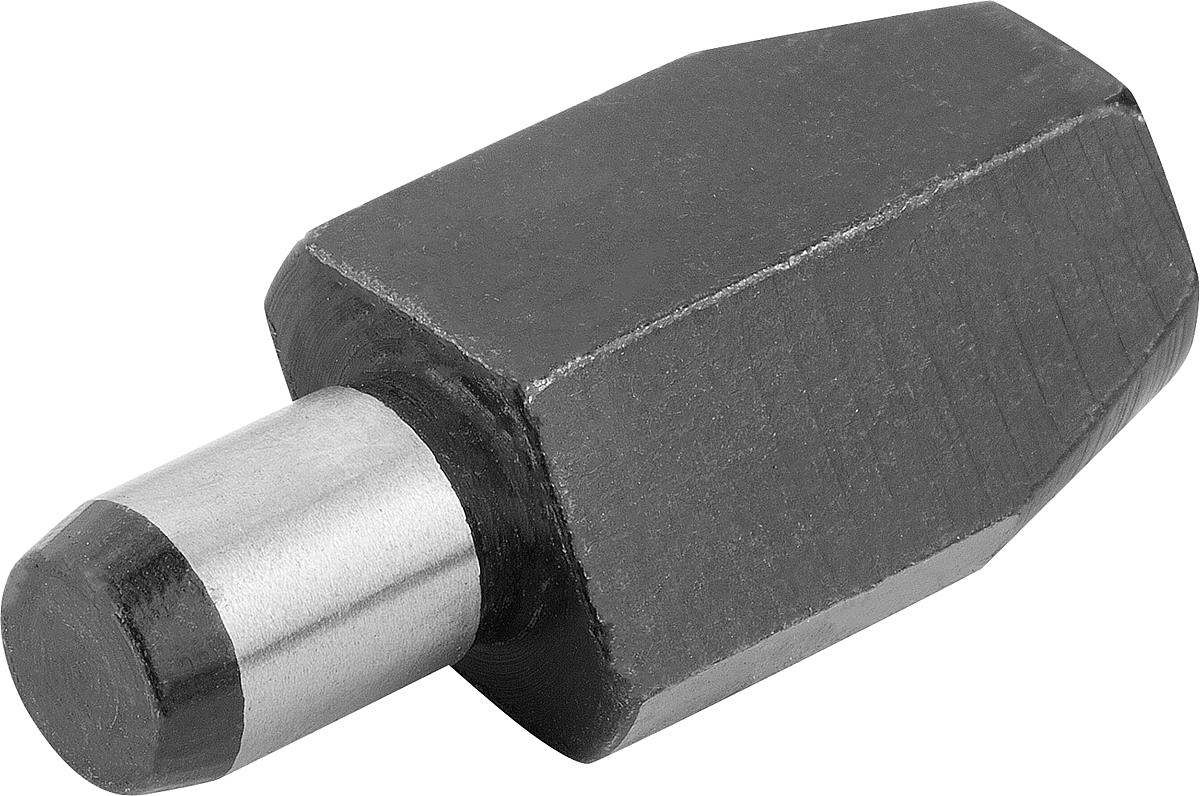 Kipp K0293.525 AUFNAHMEBOLZEN FORM C, LANG, DIN 6321, D1=25 - K0293-525 AUFNAHMEBOLZEN FORM C - LANG - DIN 6321 - D1 25