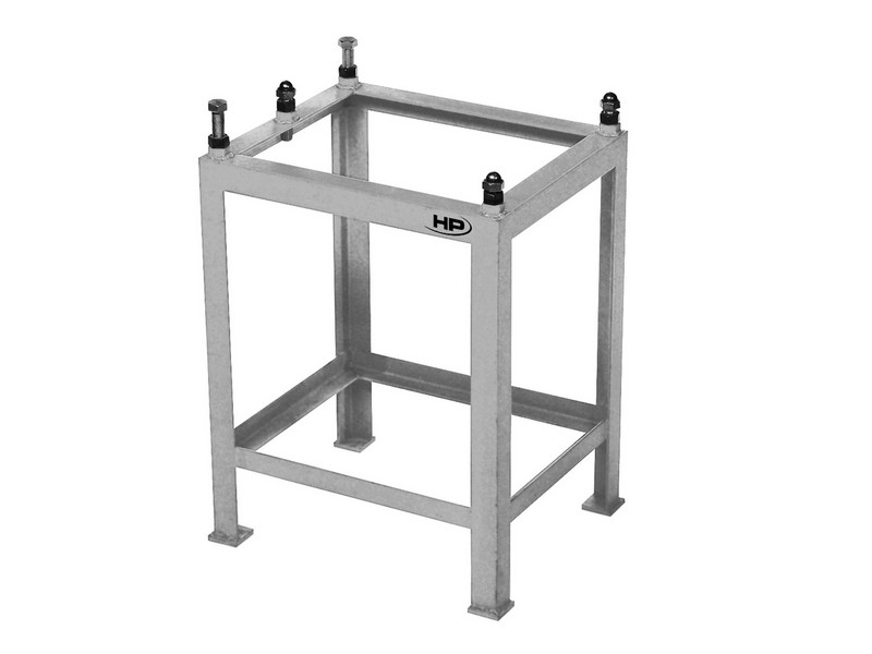 Leschhorn 0478160  Untergestell für Richtplatten aus Hartgestein, Abmessung für Richtplatten 400x400 mm - Helios Preisser 0478 Aufspannwinkel