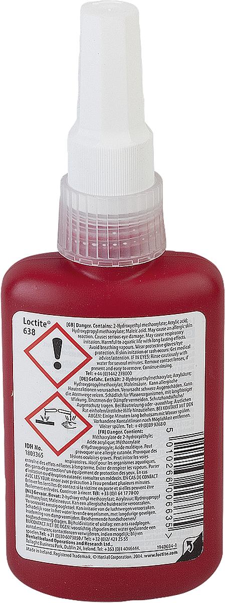 Norelem 97990-6380050 LOCTITE FÜGEPRODUKT SPEZIELL, 50 ML - 97990-6380050 LOCTITE FUEGEPRODUKT SPEZIELL - 50 ML