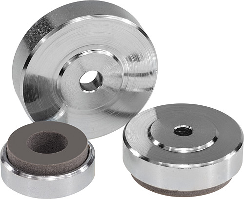 Kipp K0670.036 FUSS MIT DÄMPFUNGSELEMENT ? 36, - KIPP K0670 Fuesse mit Schwingungsdaempfung