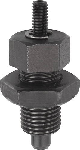 Norelem 03092-12410 ARRETIERBOLZEN GR.4 FORM F    EDELSTAHL, ARRETIERSTIFT NICHT - Norelem 03092-F Arretierbolzen Form F