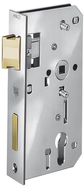 AMF 142UNIG-42ZW Schloss, verzinkt, für Kastenbreite: 42,4 mm, Schließung: PZW, E: 36 mm - LE 142UNIG Schloss - verzinkt -Abbildung