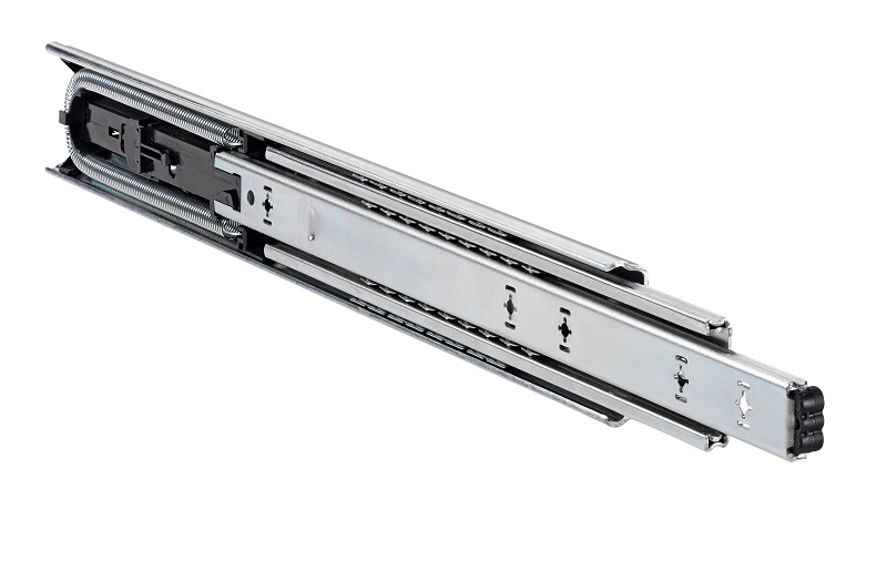Accuride DZ5417-0070EC Teleskopschienen mit Soft Close-Dämpfungssystem 100% Vollauszug, 17,5x54,0 SL 700, TR 597,0 50kg, hell verzinkt - Accuride DZ5417EC Teleskopschienen mit Soft Close-Daempfungssystem - Vollauszug - 17 5x5455kg