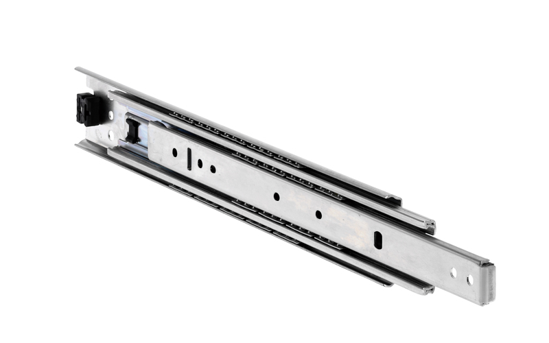 Accuride DZ3301-0012-2 Teleskopschienen 100% Überauszug, 12,7x50,8, SL 305, TR 330, 68kg, hell verzinkt - 3301 Accuride Teleskopschiene