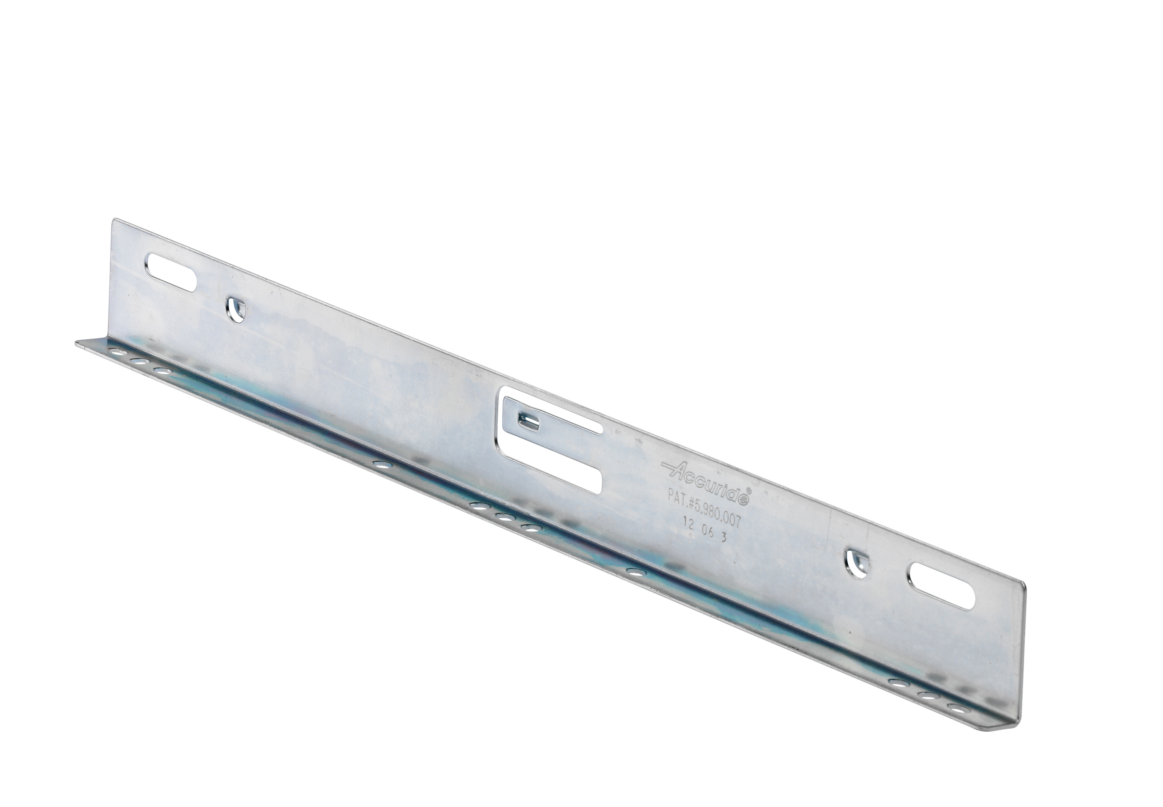 Accuride DB63335-2 Aufsteckwinkel für Schienen der Baureihe 3732-35 und 3832-35, DB – Stahl verzinkt, schwarz passiviert - Accuride 633xx Aufsteckwinkel - DZ - Stahl verzinkt - hell passiviert