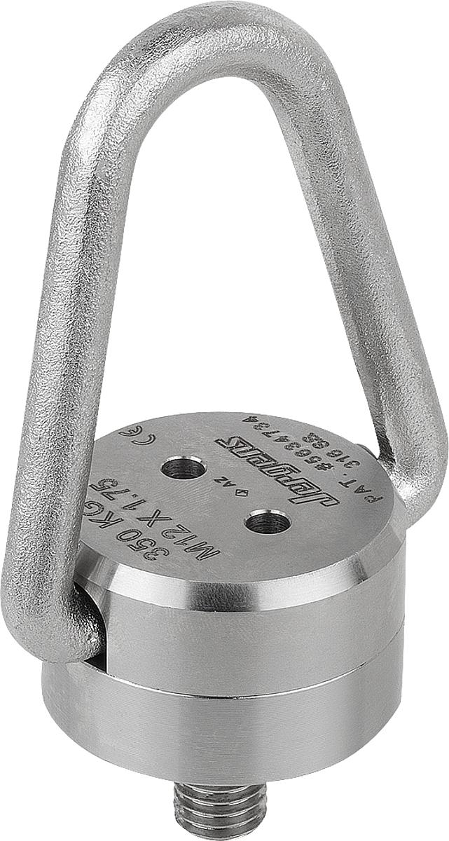 Norelem 07770-112 DREHLASTBÜGEL D=M12           EDELSTAHL, - 07770-112 DREHLASTBUEGEL D M12           EDELSTAHL