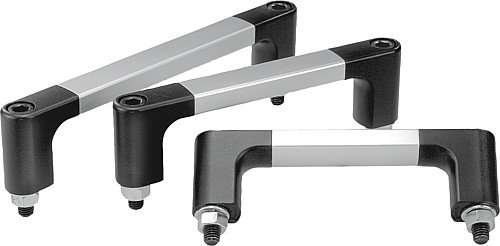 Kipp K0209.180 UNIVERSAL MASCHINENGRIFF, A=180, - KIPP K0209 Universal Maschinengriffe