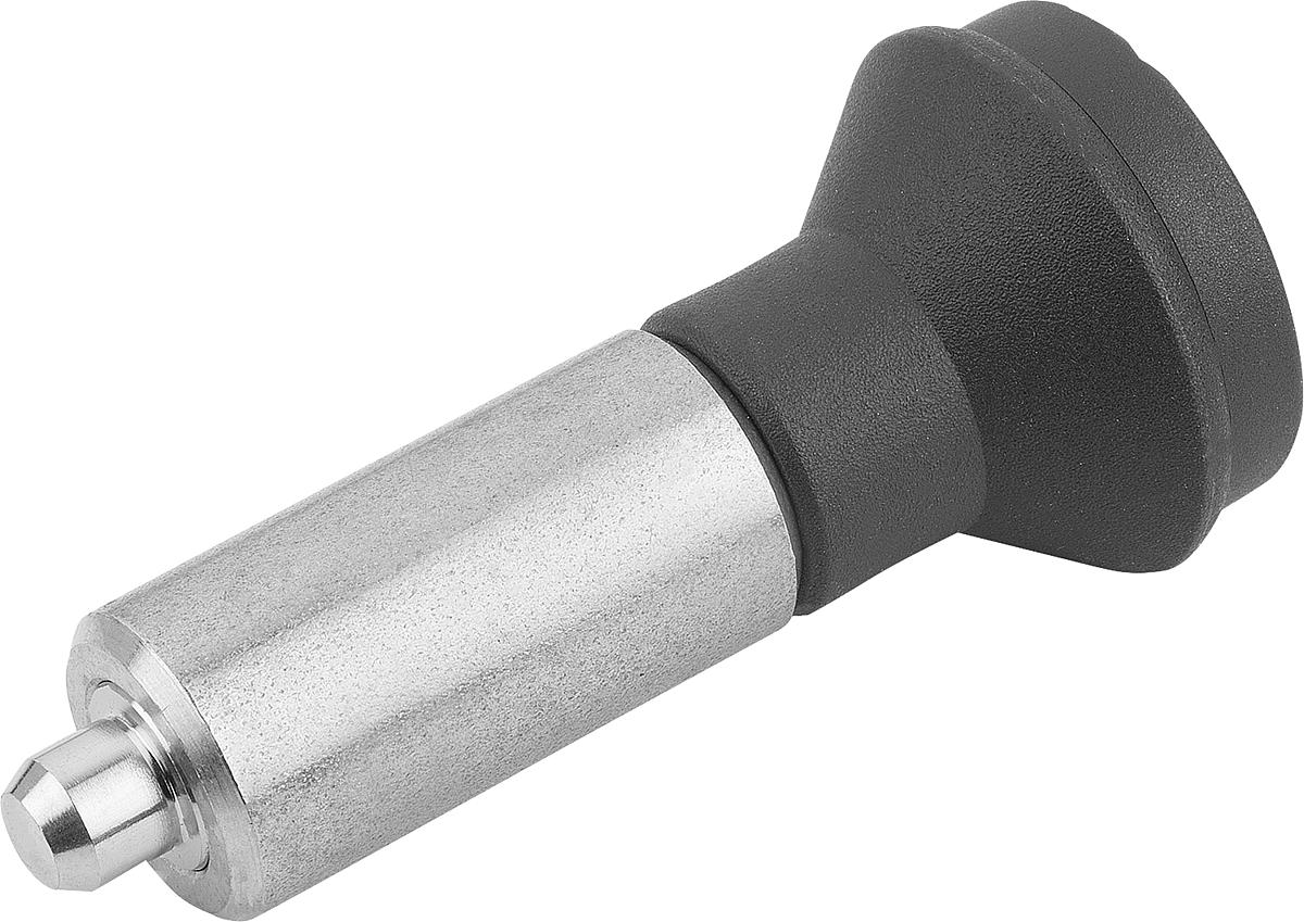 Kipp K0347.01105 ARRETIERBOLZEN GR.1 FORM L    EDELSTAHL, ARRETIERSTIFT GEH R - K0347-01105 ARRETIERBOLZEN GR 1 FORM L EDELSTAHL - ARRETIERSTIFT GEH R