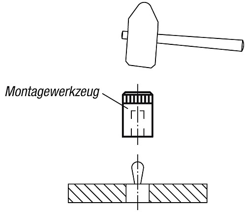 Norelem 03334-06 MONTAGEWERKZEUG - Norelem 03334-MW Montagewerkzeuge